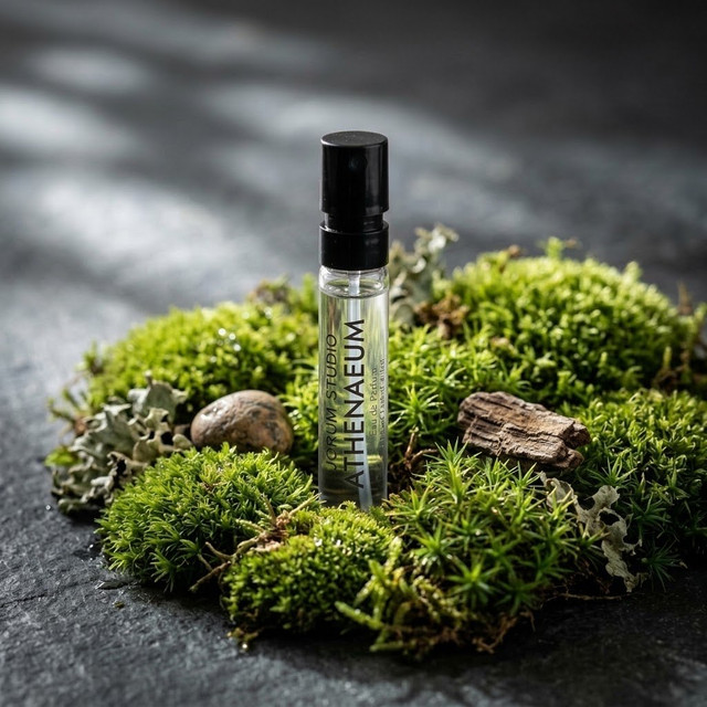Jorum Studio Athenaeum discovery sample photographed for The Oakmoss & Ivy review