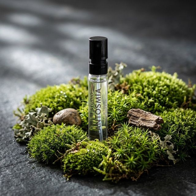 Jorum Studio Fantosmia discovery sample photographed for The Oakmoss & Ivy review