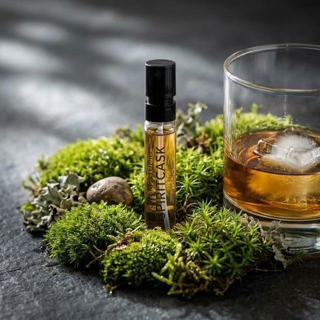 Jorum Studio Spiritcask sample representing a selection of tested fall colognes for men