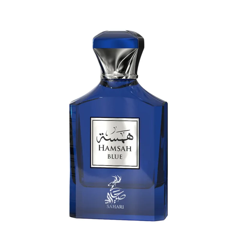 Sahari Hamsah Blue Eau de Parfum bottle
